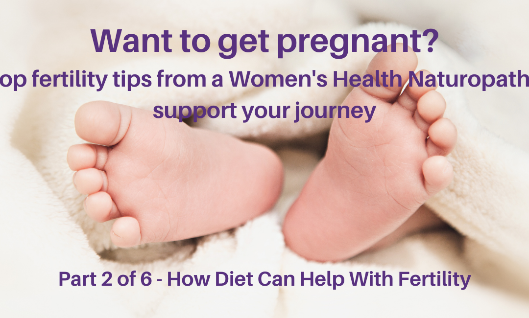 Fertility Support – Part 2 of 6 How Diet Can Help Fertility